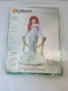 California Costume Child Little Mermaid Costume Size Large Characters Come To - Picture 1 of 4