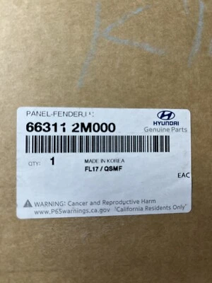 HYUNDAI GENESIS COUPE LEFT FENDER  — 第 1/4 张图片