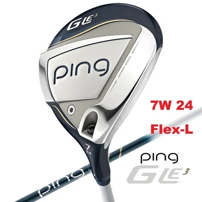 New Women's Ping Gle3 7W 24 Fairway Wood RH / ULT 250J(L) Golf JP - Image 1 of 4