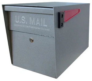NEW Mail Boss Anti-Pry Heavy Duty Steel Locking Curbside Mailbox - Picture 1 of 9