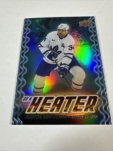 2024-25 Upper Deck Series 2 - On a Heater Auston Matthews #OH-7 - Picture 1 of 2