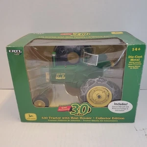 1/16 Ertl John Deere 530 with Heat Houser 50th Anniv. Collector Edition W/ DVD! - Picture 1 of 10