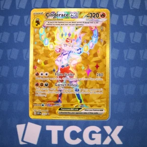 Pokemon - Cinderace ex  163 - SVP163 - SV: Scarlet & Violet Promo  - Holo NM - Foto 1 di 1