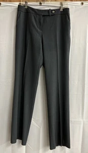 Calvin Klein Damen dunkelgrau Modern Fit Anzughose Größe 6 Karriere Freizeit Arbeit - Bild 1 von 11