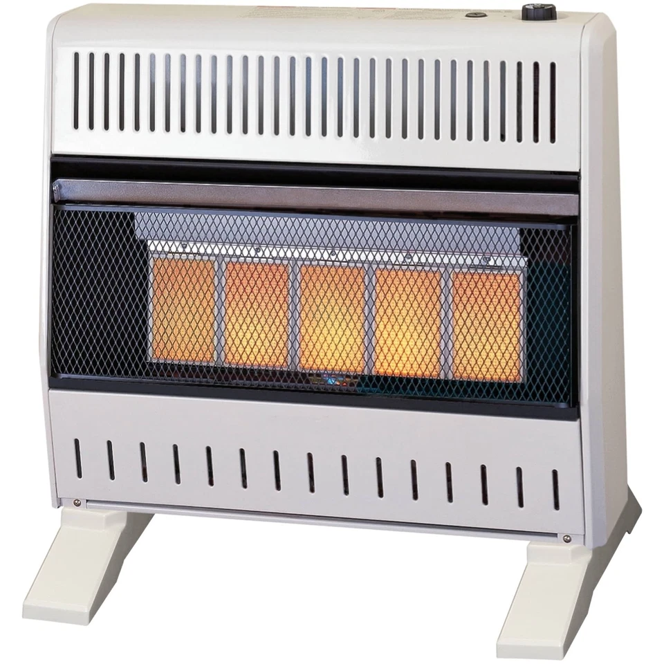 ProCom Propane Ventless Infrared Plaque Heater, 25K BTU, T-Stat, ML250TPA-B - Image 1 of 4