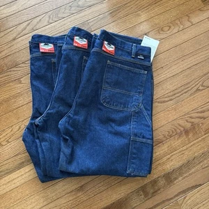FR Steelguard Pro Jeans 3 NWT MENS 42x32 Blue Flame Resistant 2112 Indura Cat 2 - Picture 1 of 15