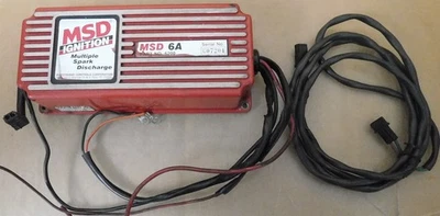 MSD 6200 6A CD Ignition Box, Analog, 450-480V Output, 12V, No Limiter, #607204 - Image 1 of 3