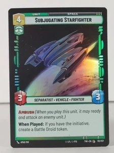 Subjugating Starfighter - TWI EN 112/257 - Foil - NM - A - Picture 1 of 7