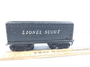Lionel Scout O Gauge Postwar Tin Tender No Box Black - Picture 1 of 10