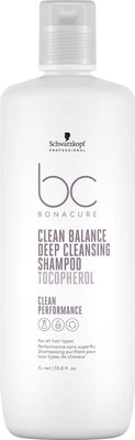 Schwarzkopf BC Bonacure Clean Balance Deep Cleansing Shampoo 1000 ml