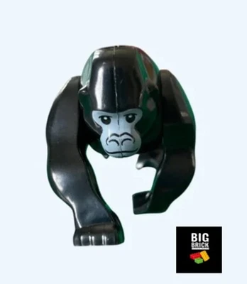 BIG BRICK LITTLE BRICK BBLB Stein Gorilla, City Zoo Tier, Lego kompatibel - Neu