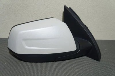 2017-2019 GMC ACADIA FABRICANTE DE EQUIPAMENTO ORIGINAL LADO DIREITO DO PASSAGEIRO ESPELHO LATERAL ELÉTRICO PONTO CEGO BRANCO - Imagem 1 de 4