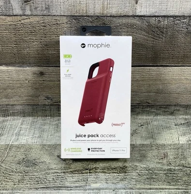Funda Batería MOPHIE Juice Pack Access 2.000mAh Para iPhone 11 Pro (Producto) Roja Foto 1 de 4