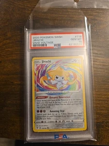 Pokemon Jirachi Increíble Raro PSA 10 GEMA MT - Vivid Voltage (119/185) - Imagen 1 de 3
