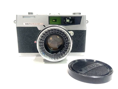 Sistema de ojos circulares Petri 7 S telémetro 35 mm cámara fotográfica y lente sin probar Foto 1 de 4