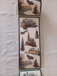 Vintage Stickers Colorbok Thomas Kinkade Painter of Light 20 Sheets New - Picture 1 of 6