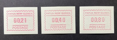 PNG - 1991 - Frama - Set of 3 Stamps. (MNH) Lot 2. - Image 1 of 2