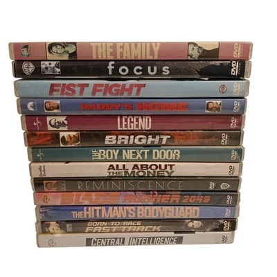 Action Dvd's Bulk Lot x 13 Region 1 Blade Runner, Legend, Focus, Reminiscence - Image 1 of 4