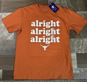 New With tags - Champion Alright Alright Alright Texas Longhorns T-Shirt YXL - Picture 1 of 2