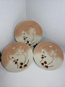 Syrakus Alt Elfenbein Porzellan Madam Schmetterling 3-8" Salat/Dessert Teller BB15 - Bild 1 von 11