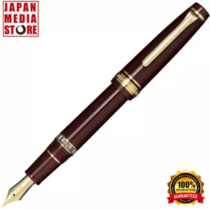 Sailor Professional Gear REALO Maroon Fountain Pen Fine Nib 21K Gold 11-3926-232 - Picture 1 of 3