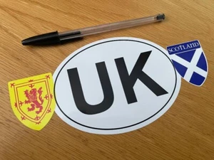 Calcomanía de motocicleta Escocia Reino Unido (grande) - Imagen 1 de 1