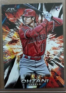 2018 Topps Fire SHOHEI OHTANI - Picture 1 of 2