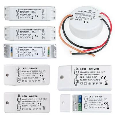 LED Driver Trafo DC 12V Treiber Transformator Treiber Netzteil 30W 60W 20W 18W - Bild 1 von 4