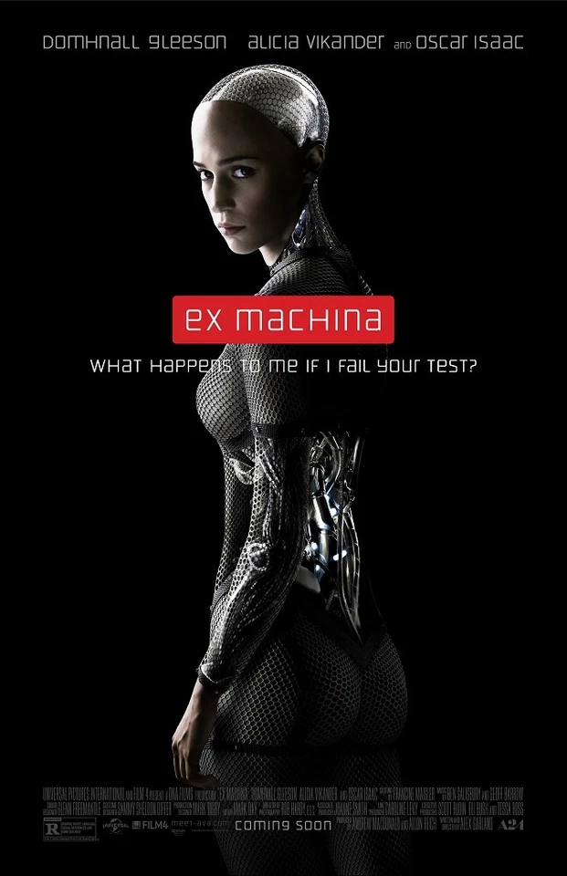 Ex Machina poster : Alicia Vikander poster, Ex Machina movie poster : 11" x 17"