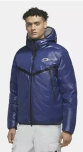 Nike Men's Sportswear Windrunner Repel Jacket Blue CZ1508-492 Size Large - Picture 1 of 6