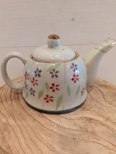 Tea Haven Ceramic Teapot - Field of Flowers - Picture 1 of 4
