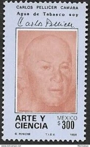 SKV) 1988. Mexico. Art and science. "I am tobacco water" 1 stamp SC 1544 mnh - Picture 1 of 1