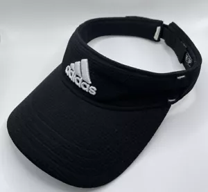 Cappello sportivo Adidas visiera cinturino regolabile unisex taglia unica nero berretto golf tennis - Foto 1 di 5