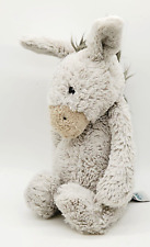 JellyCat London Donkey Plush Bashful 12"  EUC Stuffed Animal Lovey