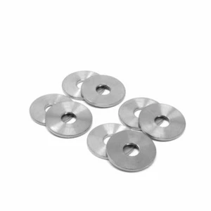 m6 Titanium Penny washer 20mm Outer Diameter 20 OD Ti gr5 8 x PACK - Picture 1 of 2