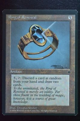 Magic The Gathering MTG RING OF RENEWAL Fallen Empires LP Lightly Played - Image 1 of 2