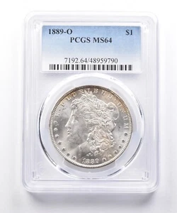 1889-O Morgan Silver Dollar MS64 PCGS *7434 - Picture 1 of 3
