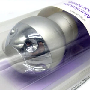 Silber Legierung Aluminium Chrom Top Auto Standard Schaltknauf mit Beschlägen - Bild 1 von 8