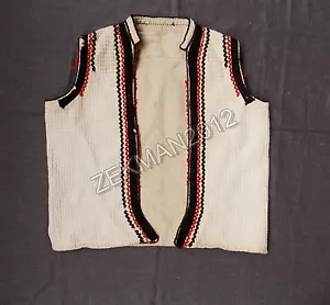 Antique Traditional Folk Bulgarian Women's Cotton Vest from Razgrad-Kapantsi - Picture 1 of 8