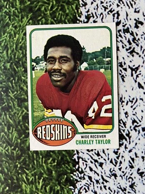 1976 Topps Charley Taylor #450 EX++NM Condition Low Cost Shipping  - Image 1 of 2