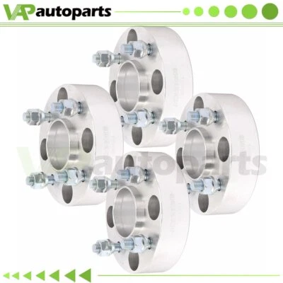 4Pcs 1.5" 4x4.5 4x114.3 Hubcentric Wheel Spacers For Nissan 240SX Versa 12x1.25 - Image 1 of 4