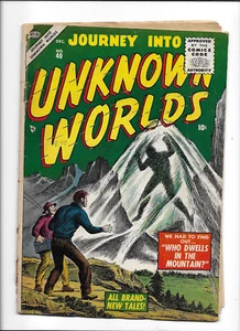 REISE IN UNBEKANNTE WELTEN #40 [1955 GD+] "WER WOHNT IM BERG?" - Bild 1 von 2