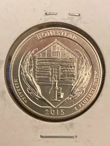 2015 S Homestead Quarter Gem Clad BU Rare Low Mintage - Picture 1 of 2