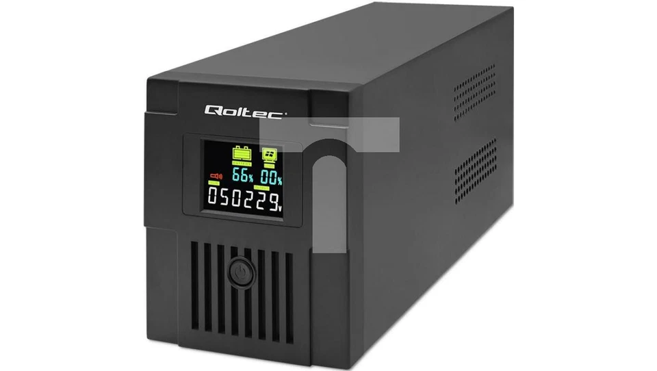 Qoltec UPS Line Interactive Monolith 2000VA 1200W LCD USB RJ45 uninterrup /T2UK - Image 1 of 1