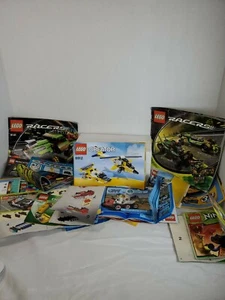 Lego instrucciones manuales lote enorme leer city racer y más  - Imagen 1 de 12