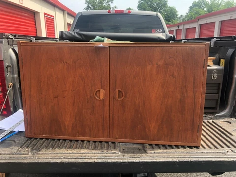 Vintage Danish Modern Cado Wall Unit Cabinet Unit InvSt Cover