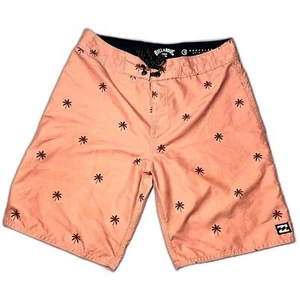 Billabong Boys' Recycler Originals Board Shorts - Size 26, Clay Palm Tree Color  - Picture 1 of 4