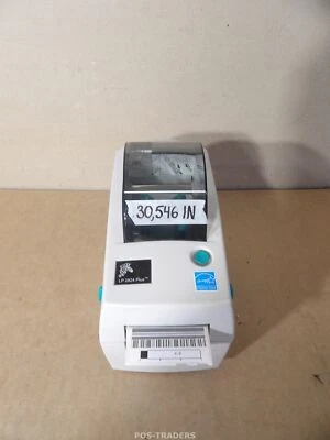 Zebra LP2824 PLUS stampante termica per etichette con codice a barre 56 mm US... - Immagine 1 di 4
