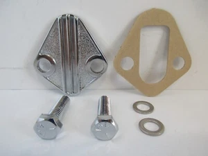 BIG BLOCK FORD ALETED BOMBA DE COMBUSTIBLE BLOQUE CROMADO Y PERNOS bbf 429 460 #2058XKIT - Imagen 1 de 10