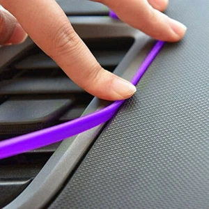 5M Car Molding Line Interior Decor Point Edge Gap Door Panel Car Accessories - Picture 1 of 23